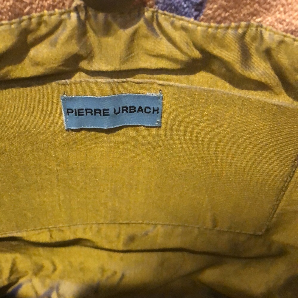 Pierre Urbach Vintage Floral Embroidered Bead and Sequin Chain Tote Bag  - EC - Picture 7 of 15